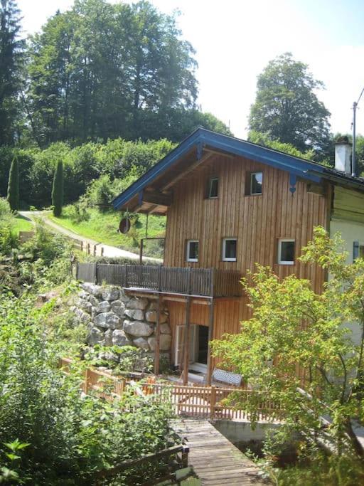 拉姆绍Alte Muehle Mit Wunderbarem Bergblick别墅 外观 照片